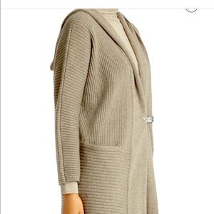Lafayette 148 cashmere sweater coat